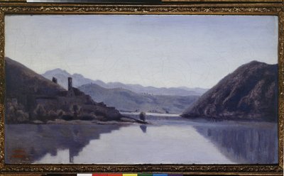 Lago di Piediluco, Umbrien, 19. Jahrhundert von Jean Baptiste Camille Corot